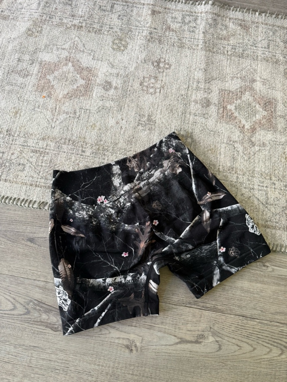 Darc Sport cherry blossom camo shorts